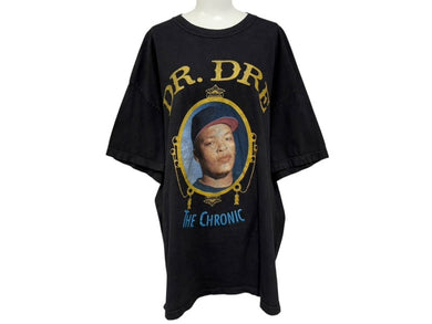VINTAGE ヴィンテージ DR.DRE ドクタードレー T-shirts DAIAMOND STAR the chronic HIPHOP ヒップホップ コットン ２XL 美品 中古 4b007505