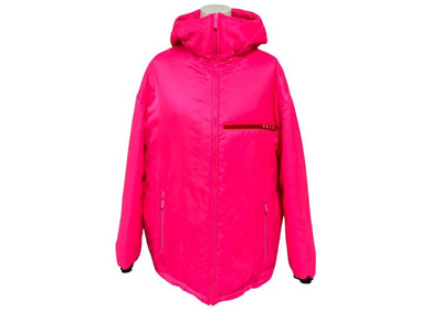 極美品 PRADA SPORT プラダ スポーツ ナイロンジャケット アウター 29Z476 ポリエステル ピンク サイズS 中古 4b007510