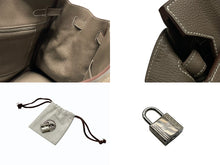 Load image into Gallery viewer, 極美品 HERMES エルメス バーキン35 ハンドバッグ トゴ エトゥープ ゴールド金具 A刻印 中古 4b007514