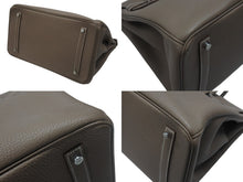 Load image into Gallery viewer, 極美品 HERMES エルメス バーキン35 ハンドバッグ トゴ エトゥープ ゴールド金具 A刻印 中古 4b007514
