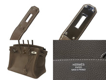 Load image into Gallery viewer, 極美品 HERMES エルメス バーキン35 ハンドバッグ トゴ エトゥープ ゴールド金具 A刻印 中古 4b007514