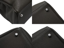 Load image into Gallery viewer, 新品同様 HERMES エルメス ケリー 40 ハンドバッグ 2WAY トープ トゴ シルバー金具 Y刻印 中古 4b000882