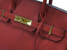 Load image into Gallery viewer, 極美品 HERMES エルメス バーキン30 ルージュトマト A刻印 トリヨンクレマンス ゴールド金具 ハンドバッグ 中古 4b007519