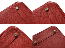 Load image into Gallery viewer, 極美品 HERMES エルメス バーキン30 ルージュトマト A刻印 トリヨンクレマンス ゴールド金具 ハンドバッグ 中古 4b007519