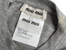画像をギャラリービューアに読み込む, ミュウミュウ MIU MIU シームレス メランジ T-shirts ティーシャツ MJN566_16Q6_F0684_S_OOO 美品 中古 4b007528