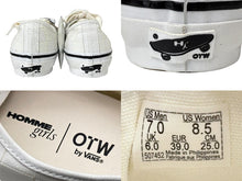 画像をギャラリービューアに読み込む, 極美品 VANS×HOMME girls バンズ×オムガールズ スニーカー VN000EEUCCZ OTW by VANS ホワイト ブラック 中古 4b007535
