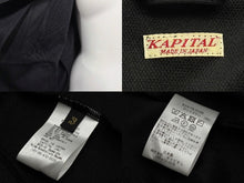 画像をギャラリービューアに読み込む, 新品未使用 KAPITAL キャピタル ジャージ K2410LC105 スムースジャージー スタントマン＆ウーマン ブラック 3 中古 4b007544