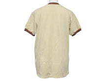 画像をギャラリービューアに読み込む, 新品未使用 KAPITAL キャピタル 20/-天竺 リンガーT(K&#39;BEARpt) Tシャツ K2502SC017 ベージュ ブラウン サイズ1 中古 4b007546