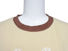 画像をギャラリービューアに読み込む, 新品未使用 KAPITAL キャピタル 20/-天竺 リンガーT(K&#39;BEARpt) Tシャツ K2502SC017 ベージュ ブラウン サイズ1 中古 4b007546