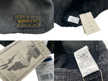 画像をギャラリービューアに読み込む, 新品未使用 KAPITAL キャピタル 11.5oz ブラック×ブラック デニム 老人と海HAT クラッシュリメイク バケットハット EK-1741XH ONE SIZE 中古 4b007549
