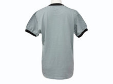 画像をギャラリービューアに読み込む, 新品未使用 KAPITAL キャピタル 20/-天竺 リンガーT(K&#39;BEARpt) Tシャツ K2502SC017 ブラック ブルー サイズ1 中古 4b007551