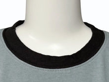 画像をギャラリービューアに読み込む, 新品未使用 KAPITAL キャピタル 20/-天竺 リンガーT(K&#39;BEARpt) Tシャツ K2502SC017 ブラック ブルー サイズ1 中古 4b007551