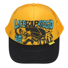 画像をギャラリービューアに読み込む, 新品未使用 KAPITAL キャピタル LIFE KAPRICCIO ライフカプリッチョ トラッカーキャップ K2505XH535 ワンサイズ メッシュ 中古 4b007559