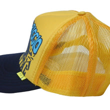 画像をギャラリービューアに読み込む, 新品未使用 KAPITAL キャピタル LIFE KAPRICCIO ライフカプリッチョ トラッカーキャップ K2505XH535 ワンサイズ メッシュ 中古 4b007559