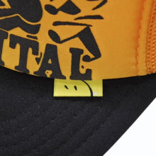 画像をギャラリービューアに読み込む, 新品未使用 KAPITAL キャピタル LIFE KAPRICCIO ライフカプリッチョ トラッカーキャップ K2505XH535 ワンサイズ メッシュ 中古 4b007559