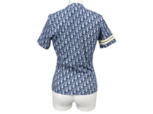 画像をギャラリービューアに読み込む, CHRISTIAN DIOR クリスチャンディオール 半袖Tシャツ 2P12155050 サイズ36 トロッター柄 ネイビー ガリアーノ期 美品 中古 4b007615