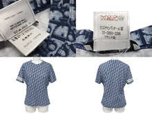 画像をギャラリービューアに読み込む, CHRISTIAN DIOR クリスチャンディオール 半袖Tシャツ 2P12155050 サイズ36 トロッター柄 ネイビー ガリアーノ期 美品 中古 4b007615