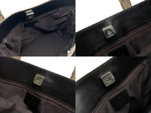 Load image into Gallery viewer, GUCCI グッチ ハンドバッグ GGキャンバス 002058 ベージュ ブラック金具 ロゴ 美品 中古 4b007620