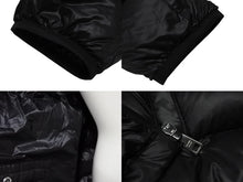 Load image into Gallery viewer, 極美品 PRADA プラダ トライアングルロゴ ダウンジャケット SGA462 ブラック ナイロン サイズ52 中古 4b007658