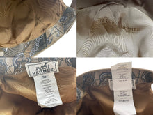 画像をギャラリービューアに読み込む, HERMES エルメス ライリー キャップ セリエボタン Hロゴ刺繍 ベージュ カシミヤ コットン シルク 59 634363N 良品 中古 4b007665