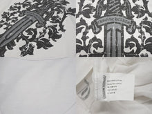 画像をギャラリービューアに読み込む, CHROME HEARTS クロムハーツ ヴァインダガー 半袖Tシャツ サイズS ホワイト ブラック バックプリント コットン 美品 中古 4b007684