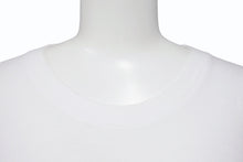 画像をギャラリービューアに読み込む, CHROME HEARTS クロムハーツ スクラロールラベル 半袖Ｔシャツ ホワイト ブラック コットン L 美品 中古 4b007685