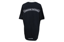 画像をギャラリービューアに読み込む, CHROME HEARTS RICHARD STARK TEE クロムハーツ 東京限定 リチャードスターク 半袖Ｔシャツ ブラック ホワイト オレンジ L 美品 中古 4b007686