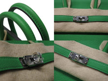 Load image into Gallery viewer, 新品未使用 HERMES エルメス ハンドバッグ W刻印 バーキン25 バンブー シルバー金具 トゴ 中古 4b007690