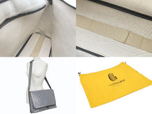 画像をギャラリービューアに読み込む, GOYARD ゴヤール カペシアンMM ショルダーバッグ メッセンジャーバッグ CAPETIMMLTY51CG51P グレー シルバー金具 美品 中古 4b007700