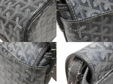 画像をギャラリービューアに読み込む, GOYARD ゴヤール カペシアンMM ショルダーバッグ メッセンジャーバッグ CAPETIMMLTY51CG51P グレー シルバー金具 美品 中古 4b007700