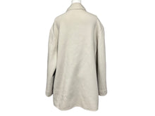 Load image into Gallery viewer, HERMES エルメス コート マルジェラ期 テーラードジャケット アウター レディース サイズ 40 カシミヤ ホワイト アイボリー 美品 中古 4b007703