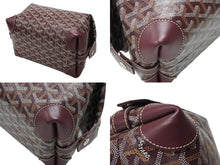 画像をギャラリービューアに読み込む, 新品同様 GOYARD ゴヤール BOWLIN25 ボウリング25トイレタリーバッグ ポーチ クラッチバッグ セカンドバッグ レッド 中古 4b007710