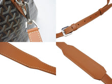 画像をギャラリービューアに読み込む, 極美品 GOYARD ゴヤール クロワジュール45 ボストンバッグ トラベルバッグ ブラウン PVC レザー シルバー金具 中古 4b007711