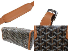 画像をギャラリービューアに読み込む, 極美品 GOYARD ゴヤール クロワジュール45 ボストンバッグ トラベルバッグ ブラウン PVC レザー シルバー金具 中古 4b007711