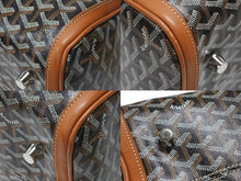 画像をギャラリービューアに読み込む, 極美品 GOYARD ゴヤール クロワジュール45 ボストンバッグ トラベルバッグ ブラウン PVC レザー シルバー金具 中古 4b007711