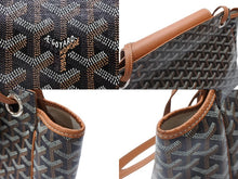 画像をギャラリービューアに読み込む, 極美品 GOYARD ゴヤール ルエットPM ショルダーバッグ 2WAYバッグ ブラック PVC レザー シルバー金具 中古 4b007729