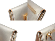 Load image into Gallery viewer, PRADA プラダ ビジュー 長財布 ロングウォレット イタリア製 レザー ビジュー ゴールド金具 良品 中古 4b007782