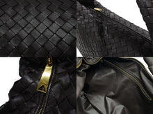 画像をギャラリービューアに読み込む, 新品同様 BOTTEGAVENETA ボッテガヴェネタ ジョディ ハンドバッグ イントレチャート ラムスキン レザー 76928 YCPPI ブラウン 中古 4b007803