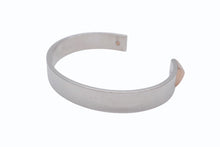 Load image into Gallery viewer, HERMES エルメス クルー ドゥ H ジョンク 2クルー バングル H121455B 重量約36.9g サイズXXL シルバー925 ピンクゴールド750 美品 中古 4b007806