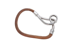 Load image into Gallery viewer, HERMES エルメス Jumbo H ジャンボブレスレット アクセサリー レザー ブラウン シルバー金具 良品 中古 4b007856
