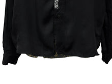 Load image into Gallery viewer, VERSACE JEANS COUTURE ヴェルサーチ ジーンズ クチュール 長袖シャツ BIGZA6S9-0761 9 ブラック イエロー サイズXS 美品 中古 4b007861