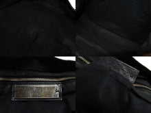 Load image into Gallery viewer, BALENCIAGA バレンシアガ ザシティ 2WAYバッグ ハンドバッグ ショルダーバッグ 115748 レザー ブラック ゴールド金具 美品 中古 4b007877