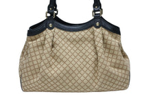 画像をギャラリービューアに読み込む, 極美品 GUCCI グッチ ハンドバッグ トートバッグ ディアマンテ スーキー ベージュ キャンバス 211944 シルバー金具 中古 4b007883