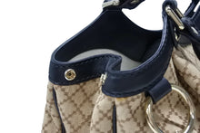 画像をギャラリービューアに読み込む, 極美品 GUCCI グッチ ハンドバッグ トートバッグ ディアマンテ スーキー ベージュ キャンバス 211944 シルバー金具 中古 4b007883