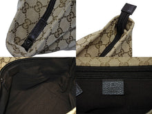 Load image into Gallery viewer, 極美品 GUCCI グッチ ハンドバッグ シェリーライン 374433 イタリア製 ベージュ レッド グリーン GGキャンバス レザー 中古 4b007884