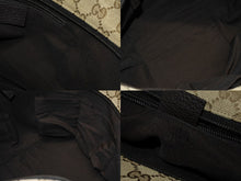 Load image into Gallery viewer, 極美品 GUCCI グッチ ハンドバッグ シェリーライン 374433 イタリア製 ベージュ レッド グリーン GGキャンバス レザー 中古 4b007884