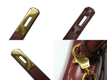 Load image into Gallery viewer, エルメス ケリー32 内縫い ルージュアッシュ ○Y刻印 カーフスキン ゴールド金具 ハンドバッグ 2WAY 美品 中古 4b007904