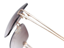 画像をギャラリービューアに読み込む, Givenchy ジバンシー サングラス アイウェア VGV064 サイズ54□16 135 ブラウングラデーション ゴールド 美品 中古 4b007910