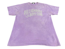 画像をギャラリービューアに読み込む, BILLIONAIRE BOYS CLUB ビリオネアボーイズクラブ 半袖Tシャツ サイズL ラベンダー ロゴプリント パイル コットン 良品 中古 4b007971