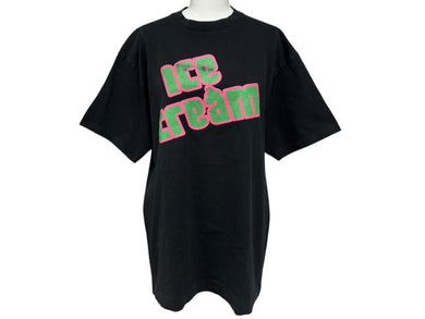 BILLIONAIRE BOYS CLUB ビリオネアボーイズクラブ ICE CREAM アイスクリーム 半袖Tシャツ サイズL ブラック 美品 中古 4b007973